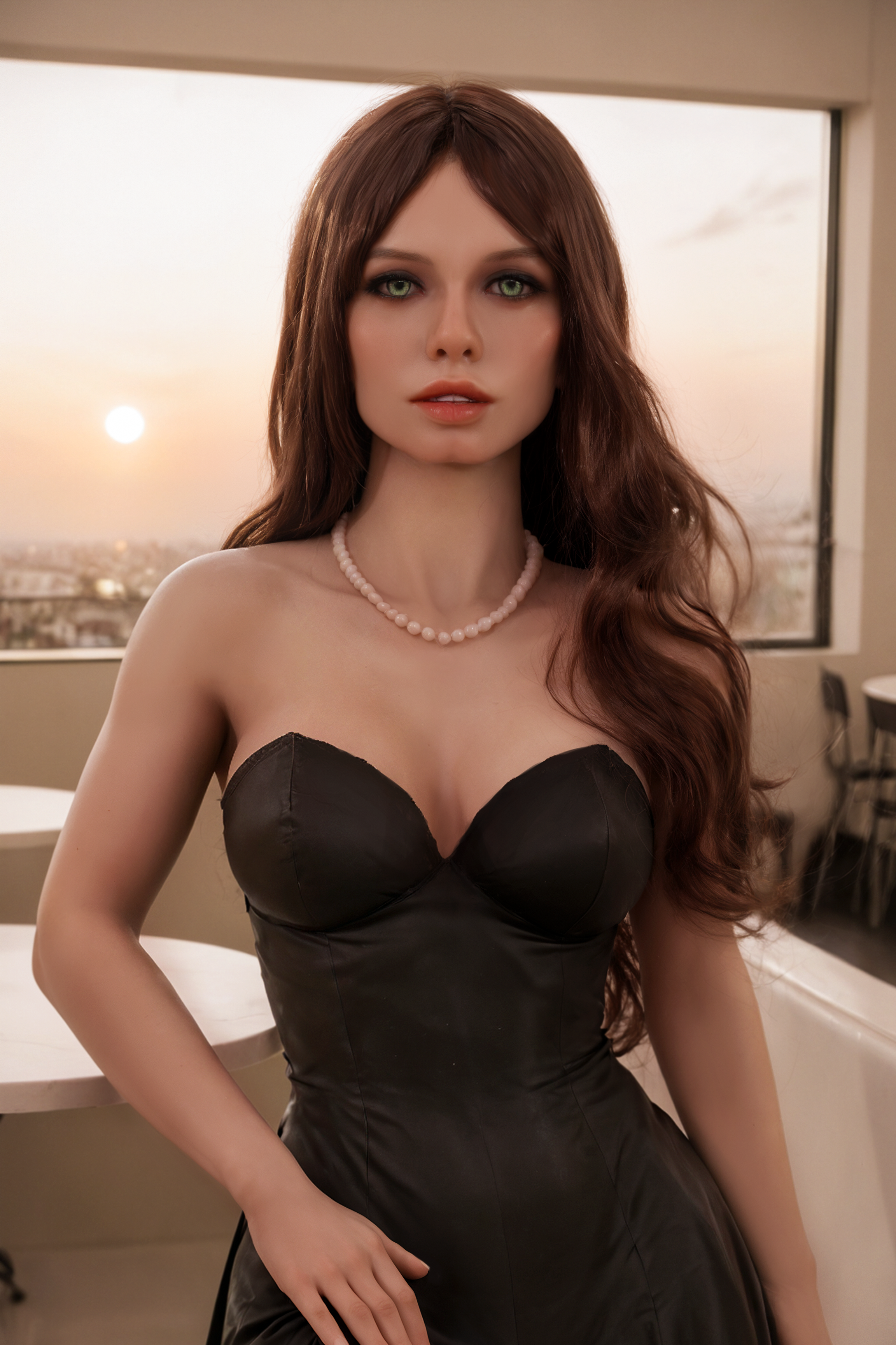 AIBEI Doll- 151cm(4ft11) Silicone Head Real Love Doll - Zizi