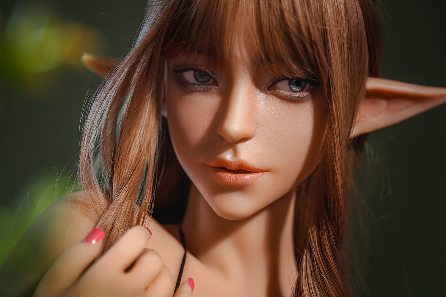 6YE | 158cm/5ft2  A-Cup ROS Head Elf Sex Doll- Tinny