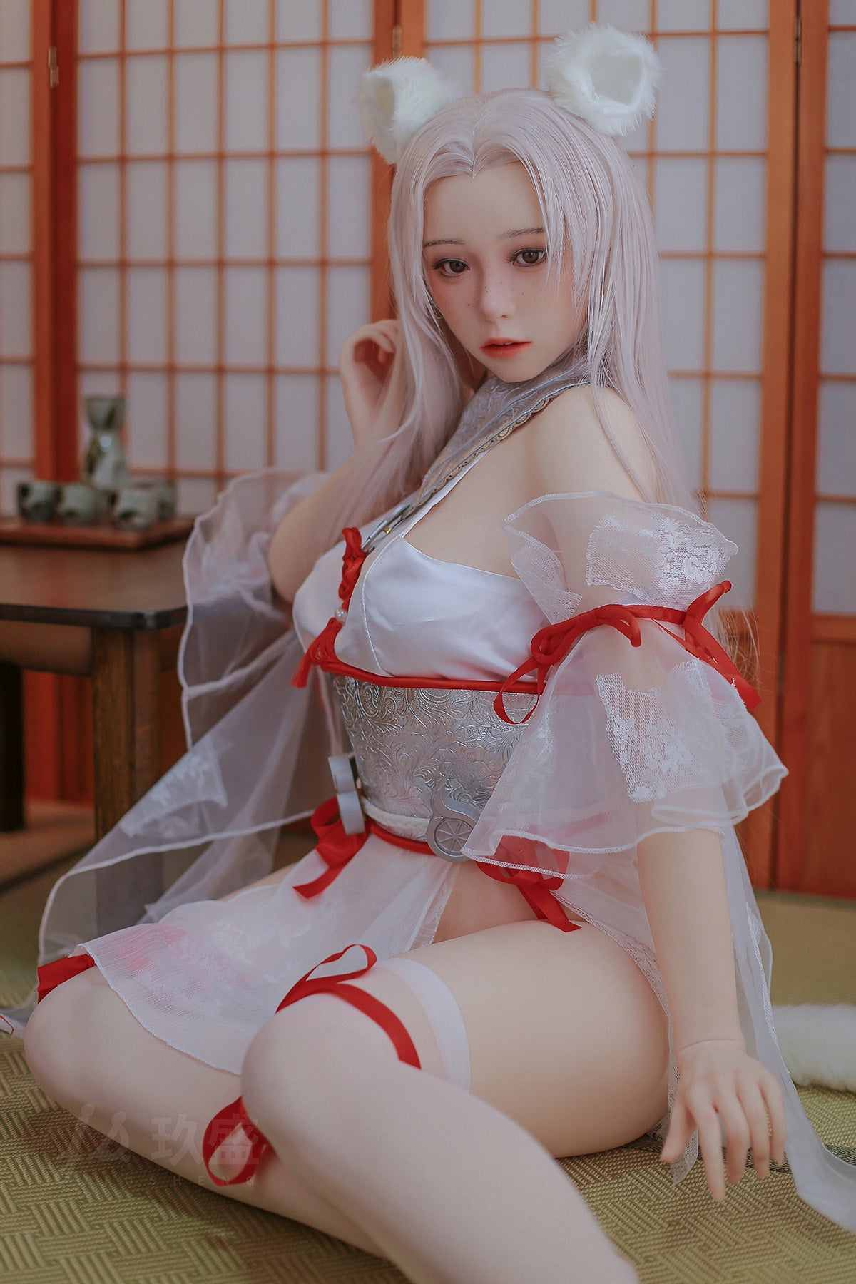 Jiuesheng Doll | 152cm/4ft11 E Cup Full Silicone ROS Head Movable Jaw Sex Doll- Yume