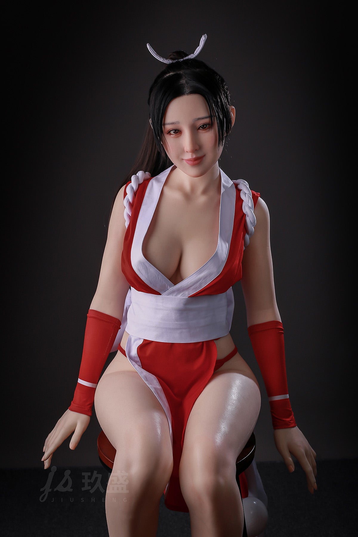 Jiusheng Doll- 158cm(5ft2) D Cup Full Silicone Cos Mai Shiranui Sex Doll- Pamela