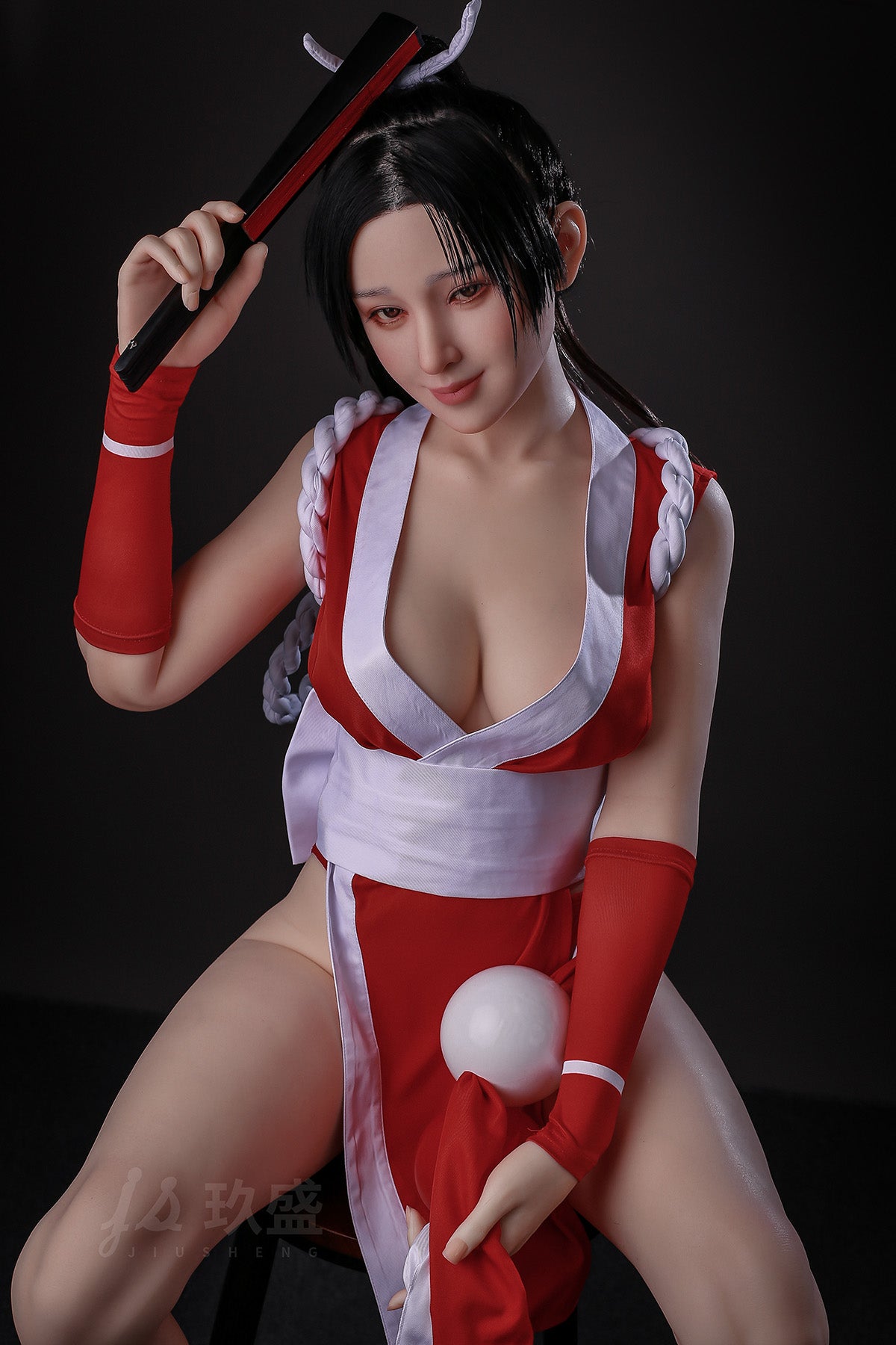 Jiusheng Doll- 158cm(5ft2) D Cup Full Silicone Cos Mai Shiranui Sex Doll- Pamela