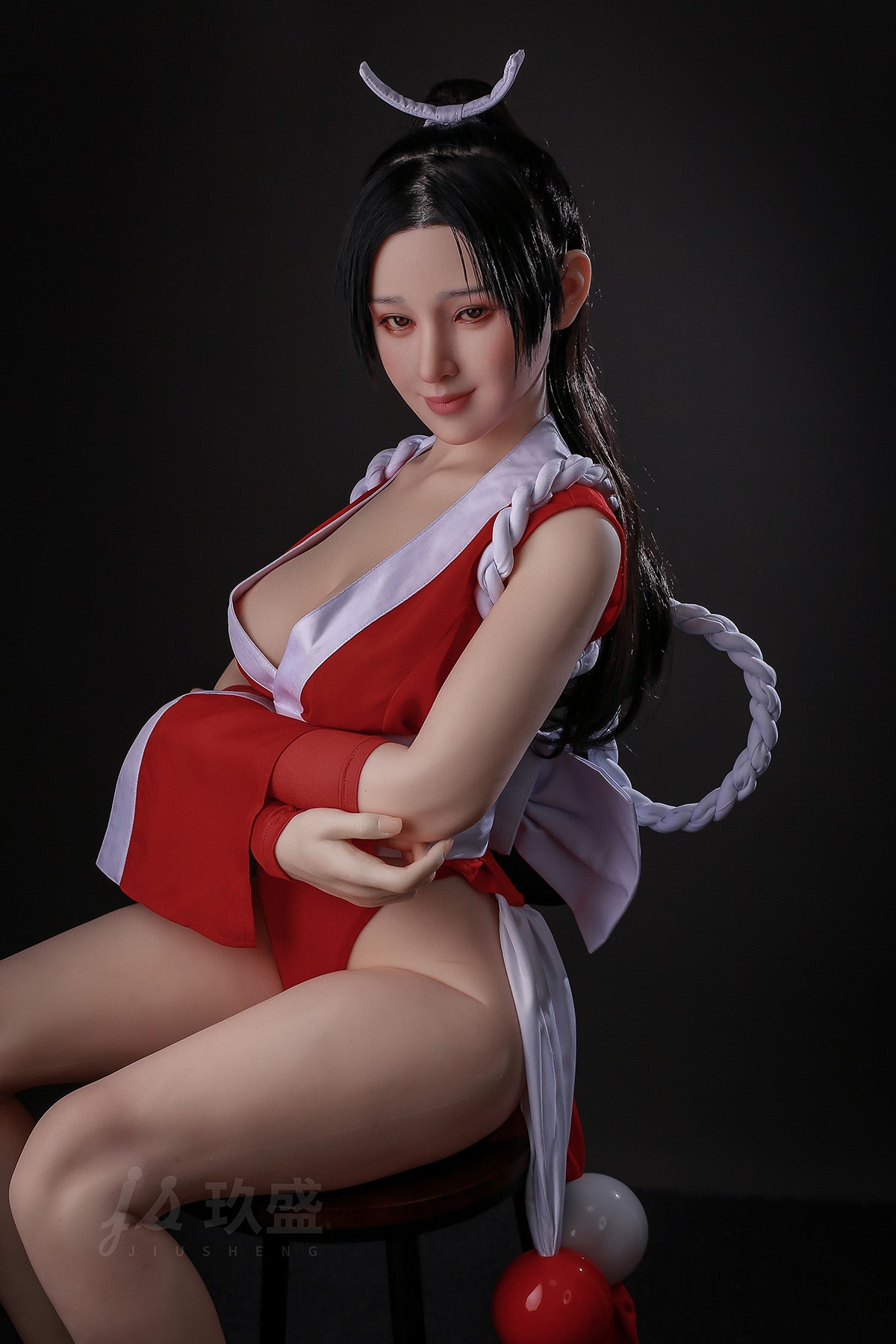 Jiusheng Doll- 158cm(5ft2) D Cup Full Silicone Cos Mai Shiranui Sex Doll- Pamela