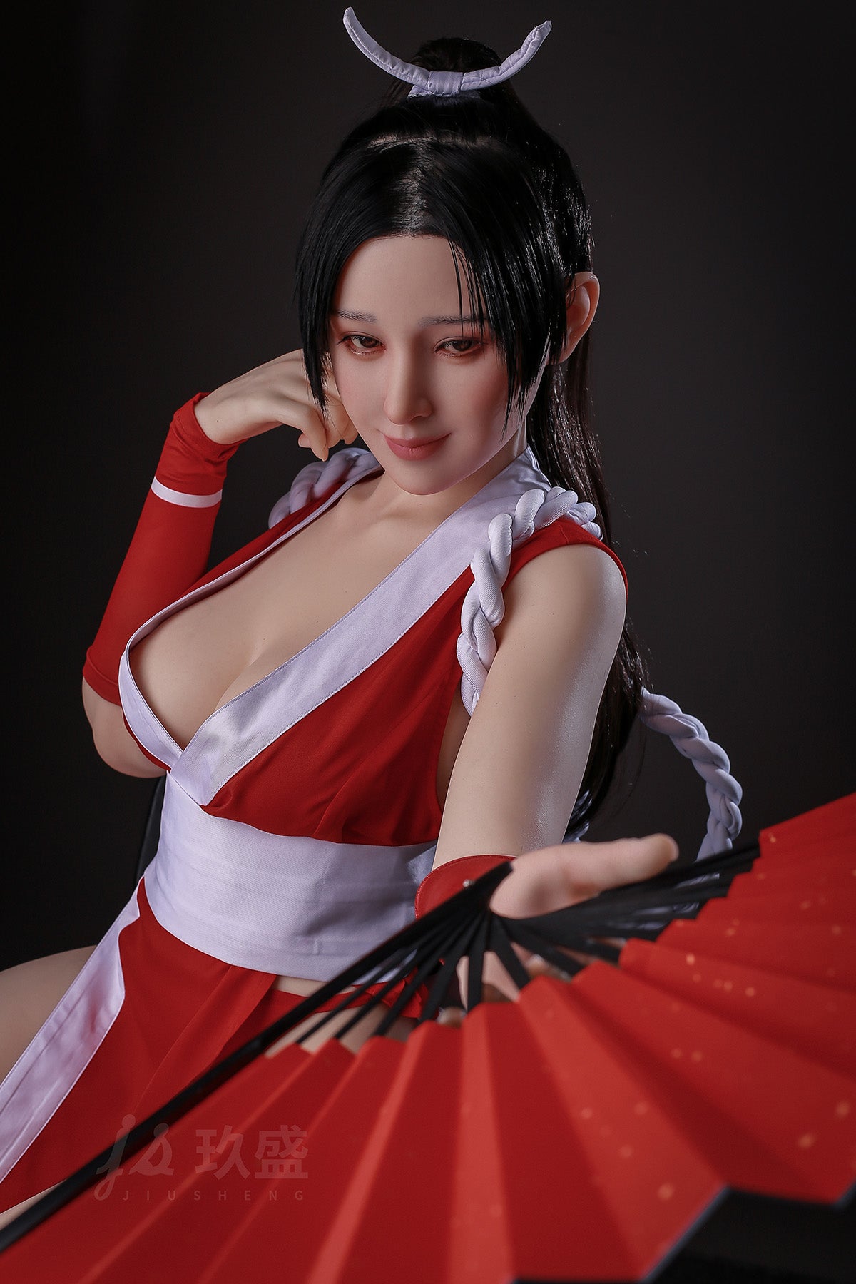 Jiusheng Doll- 158cm(5ft2) D Cup Full Silicone Cos Mai Shiranui Sex Doll- Pamela