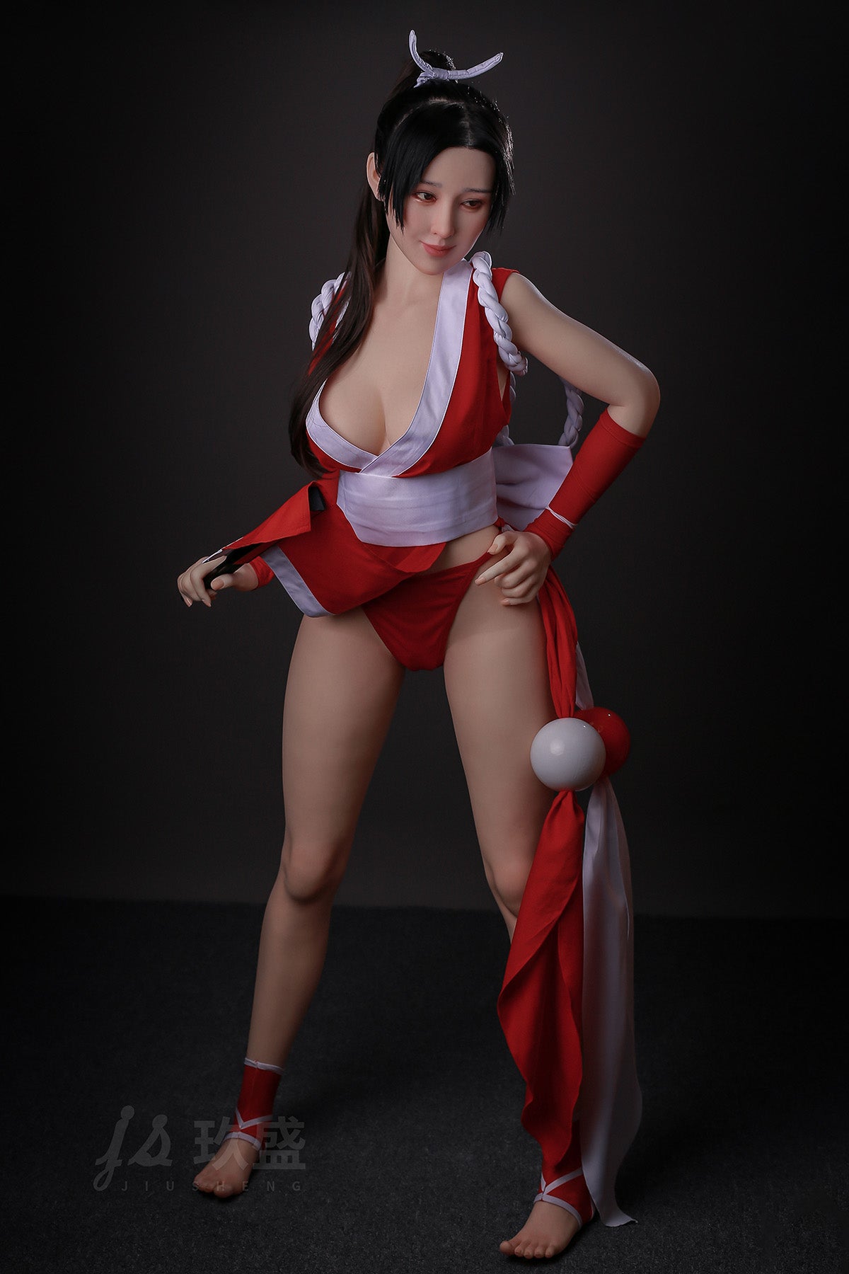 Jiusheng Doll- 158cm(5ft2) D Cup Full Silicone Cos Mai Shiranui Sex Doll- Pamela