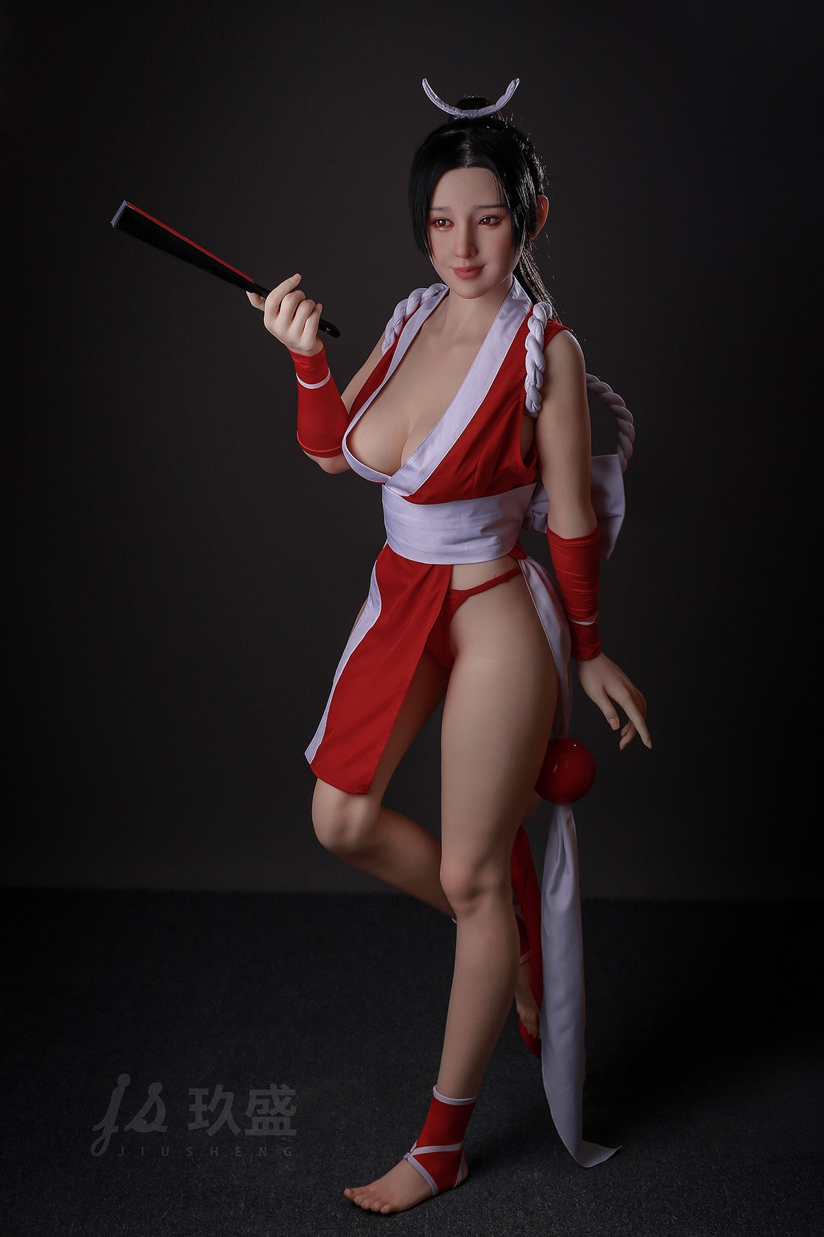 Jiusheng Doll- 158cm(5ft2) D Cup Full Silicone Cos Mai Shiranui Sex Doll- Pamela