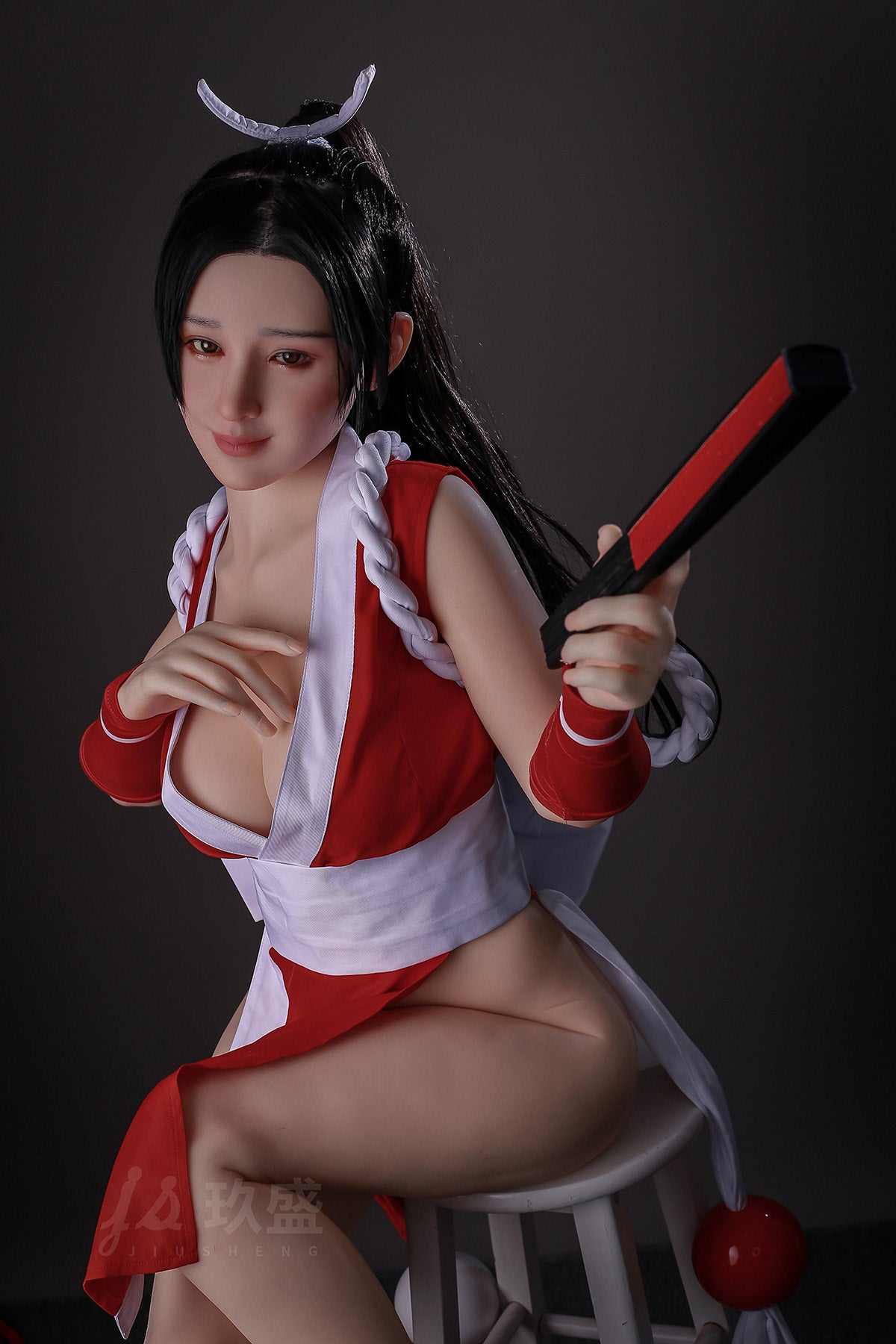 Jiusheng Doll- 158cm(5ft2) D Cup Full Silicone Cos Mai Shiranui Sex Doll- Pamela