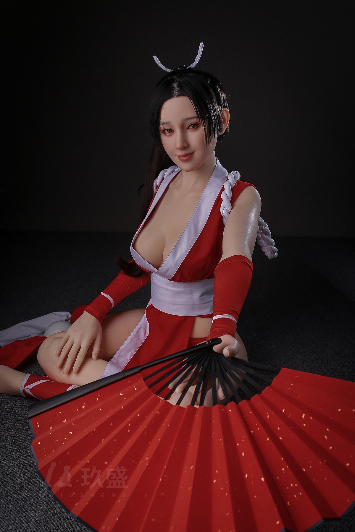 Jiusheng Doll- 158cm(5ft2) D Cup Full Silicone Cos Mai Shiranui Sex Doll- Pamela