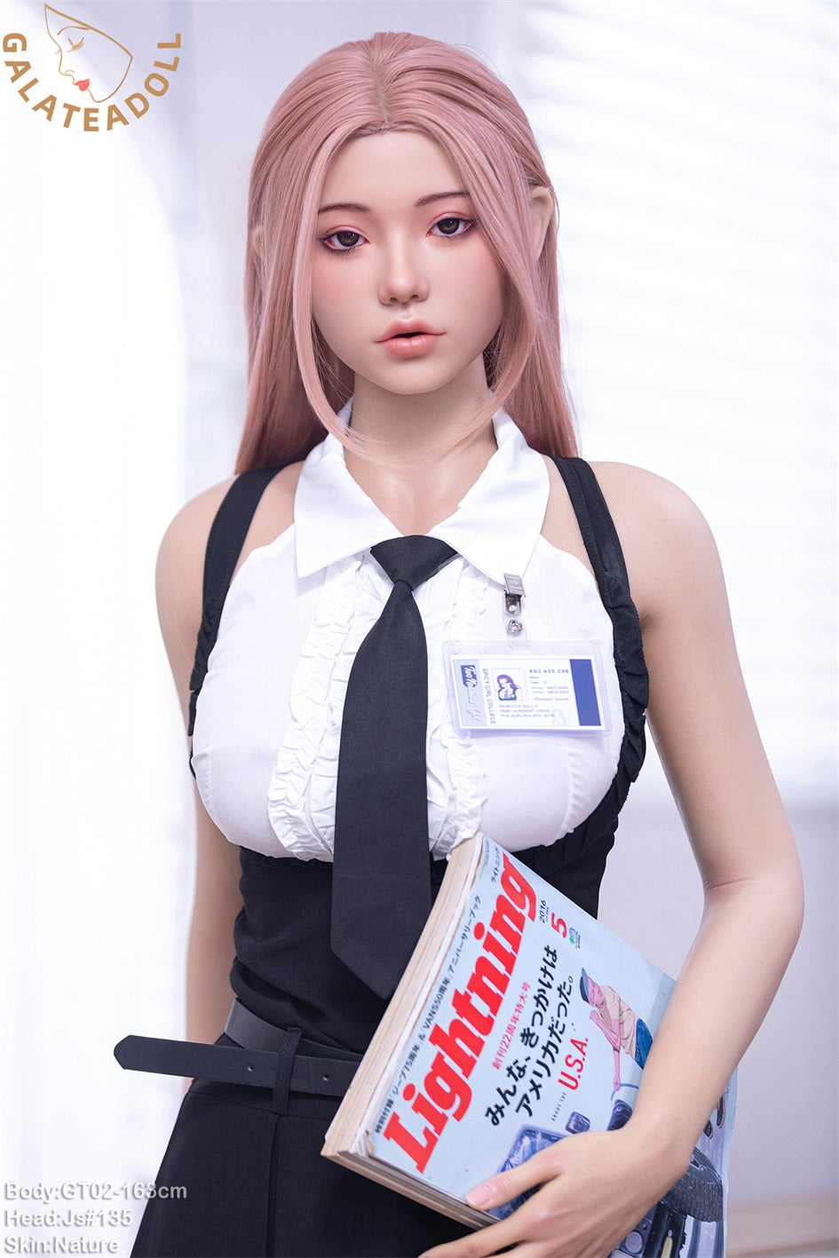 Galatea Doll- 163cm/5ft4 D Cup Full Silicone Movable Jaw Sex Doll - Eina