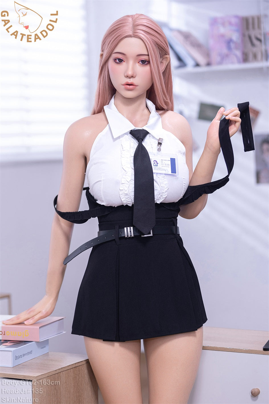 Galatea Doll- 163cm/5ft4 D Cup Full Silicone Movable Jaw Sex Doll - Eina