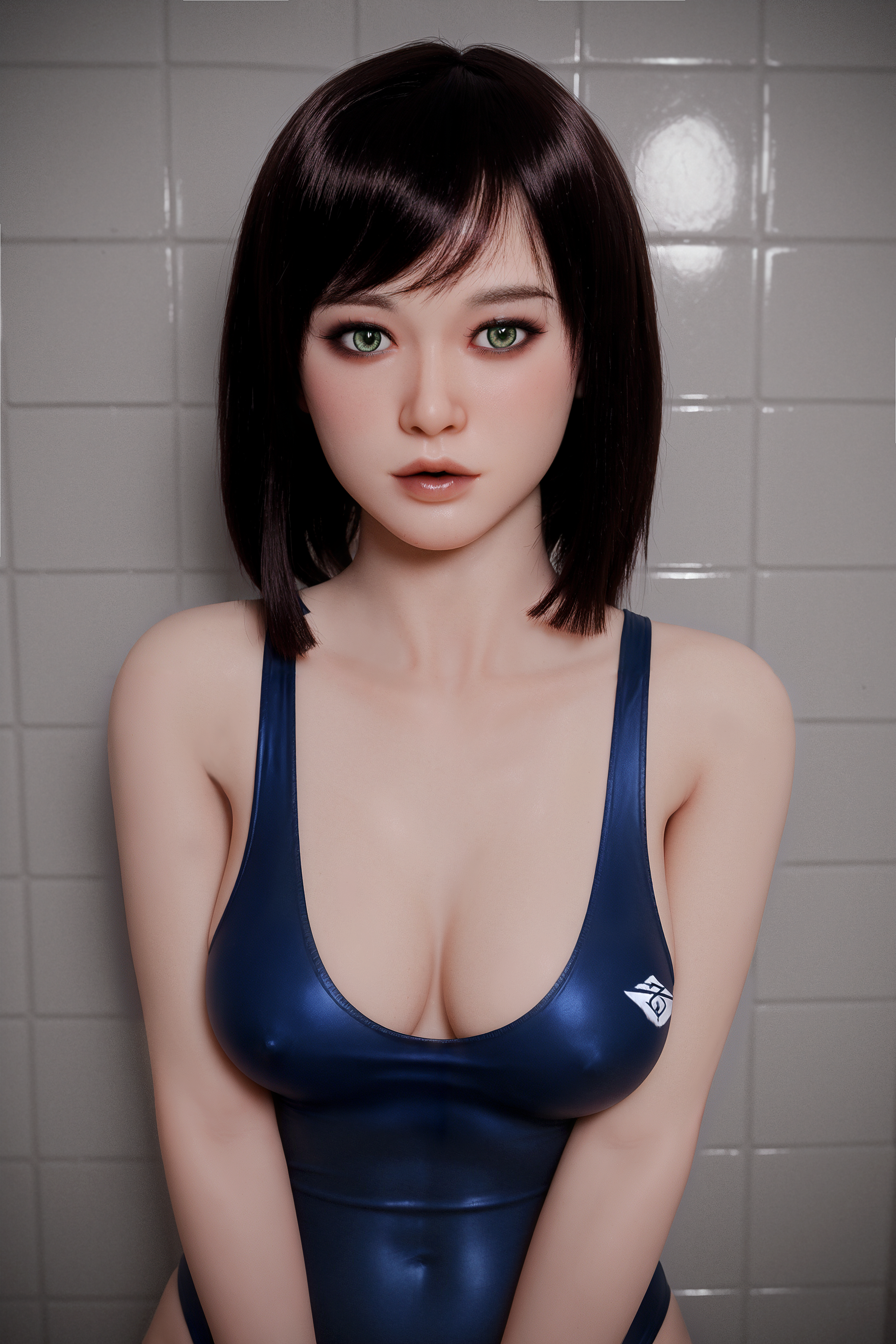 AIBEI Doll-166cm/5ft5 Big Breast Silicone Head Sex Doll- Rubby