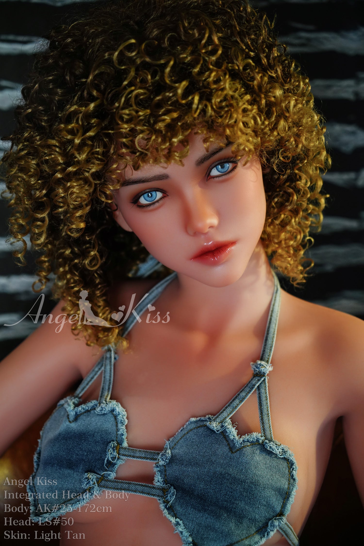 WM Doll- 172cm(5ft8) Full Silicone Blue Eyes Medium Breast Sex Doll- Hanna