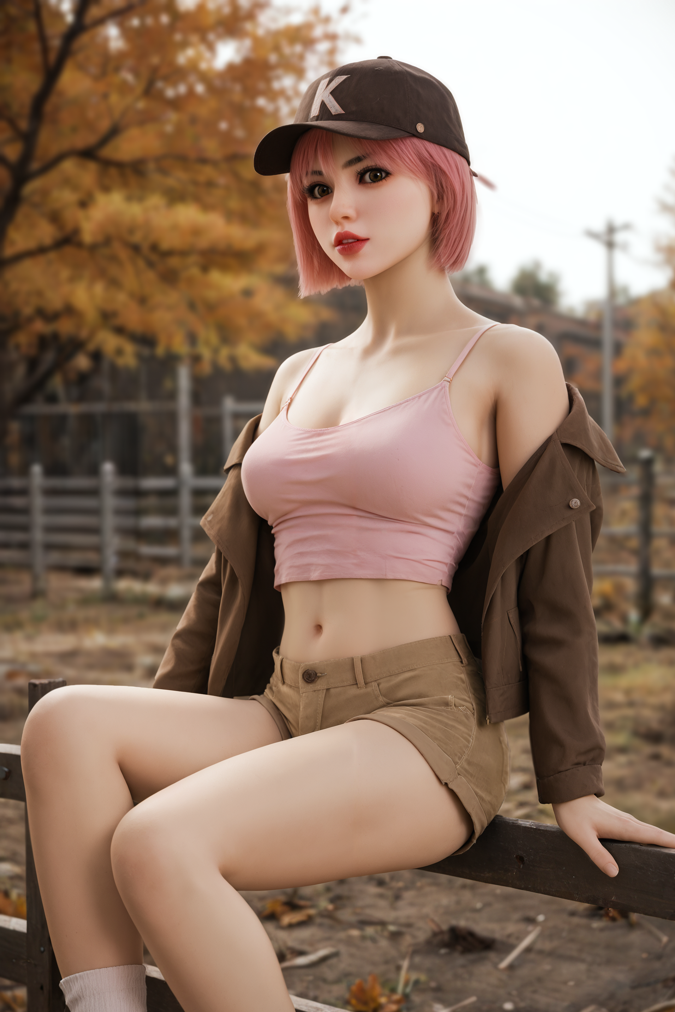 AIBEI Doll-150cm/4ft11 Small Breast TPE Sex Doll - Rainy