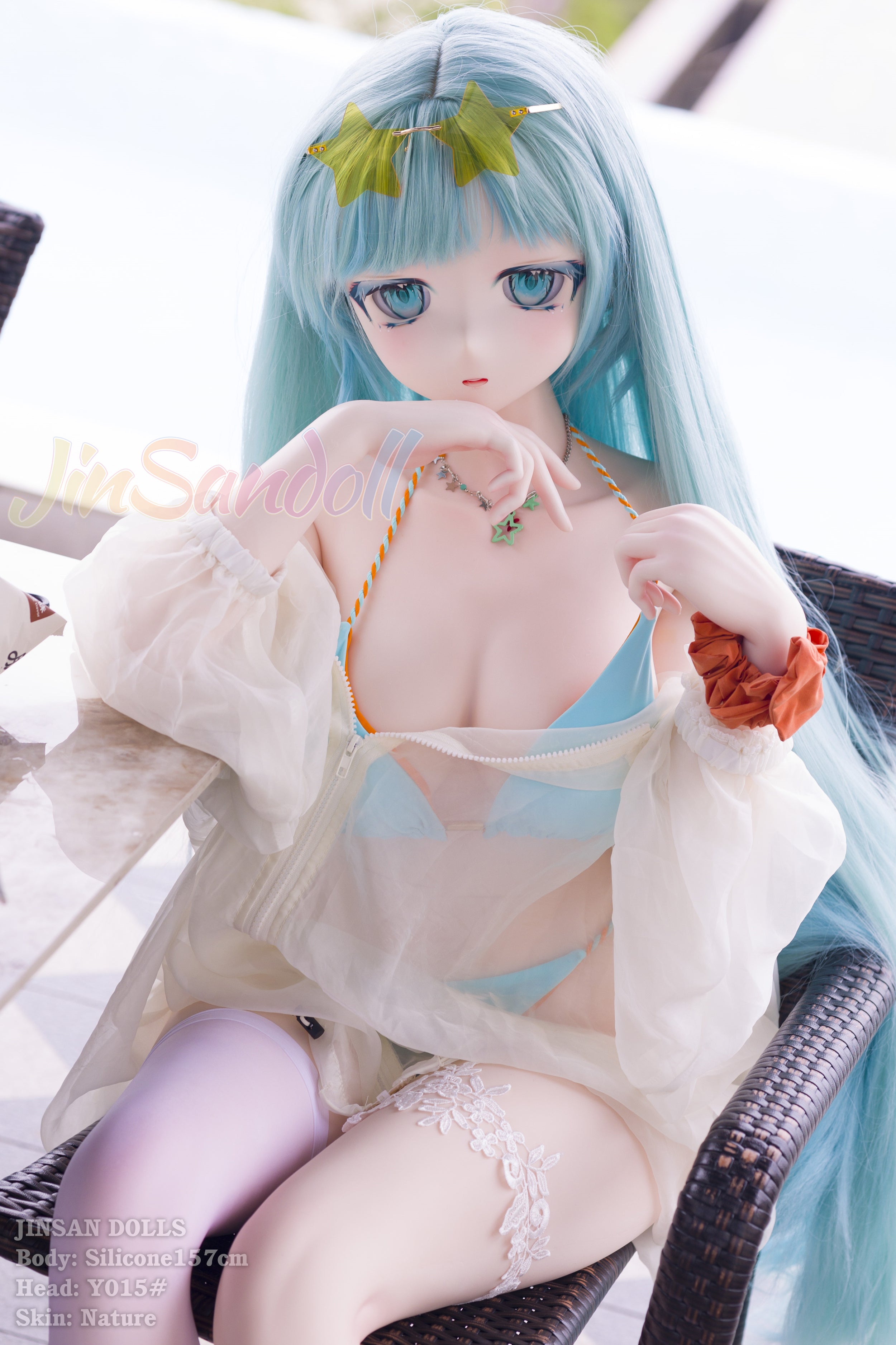 JS Doll- 157cm(5ft1) PVC Head Silicone Anime Sex Doll- Naomi