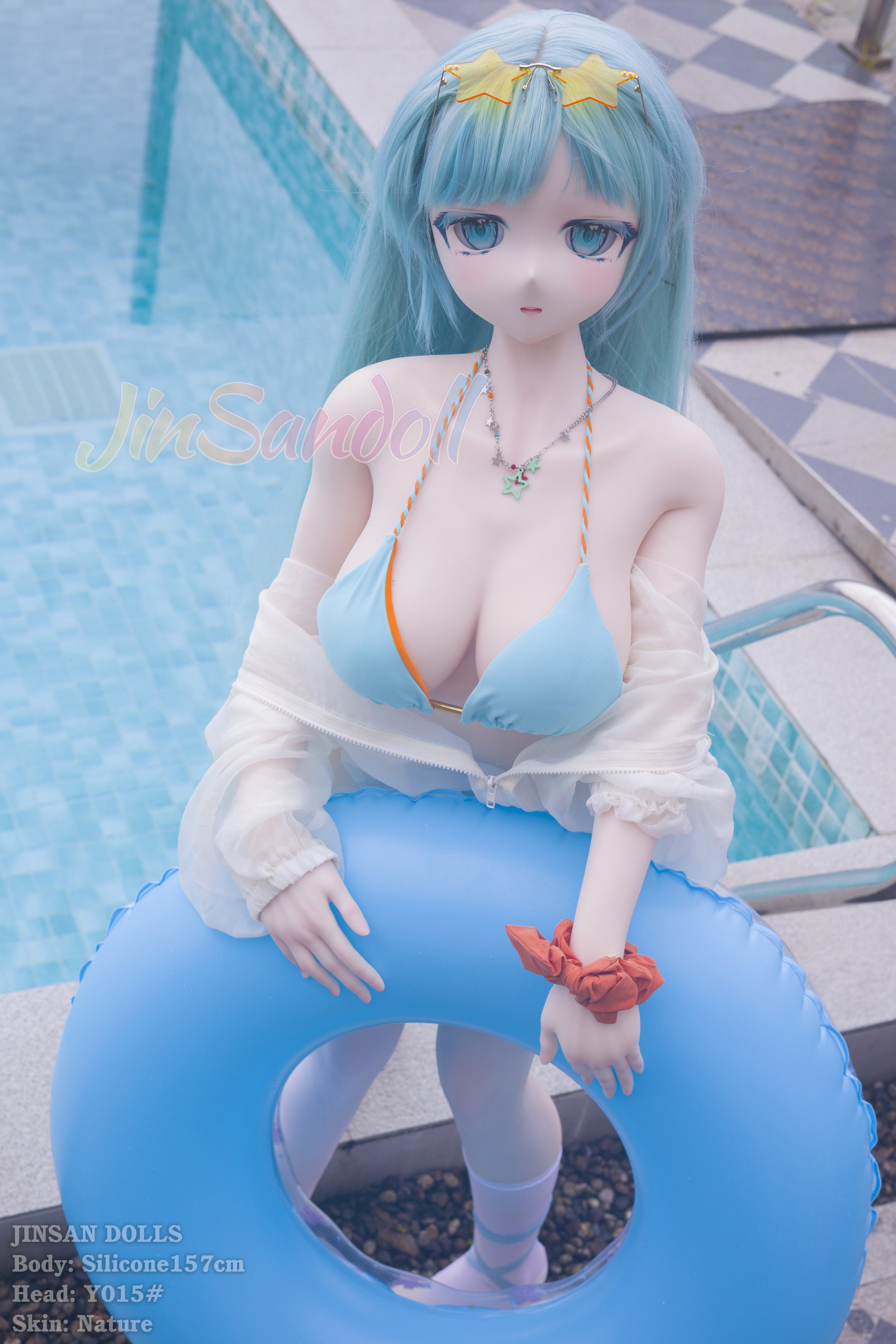 JS Doll- 157cm(5ft1) PVC Head Silicone Anime Sex Doll- Naomi