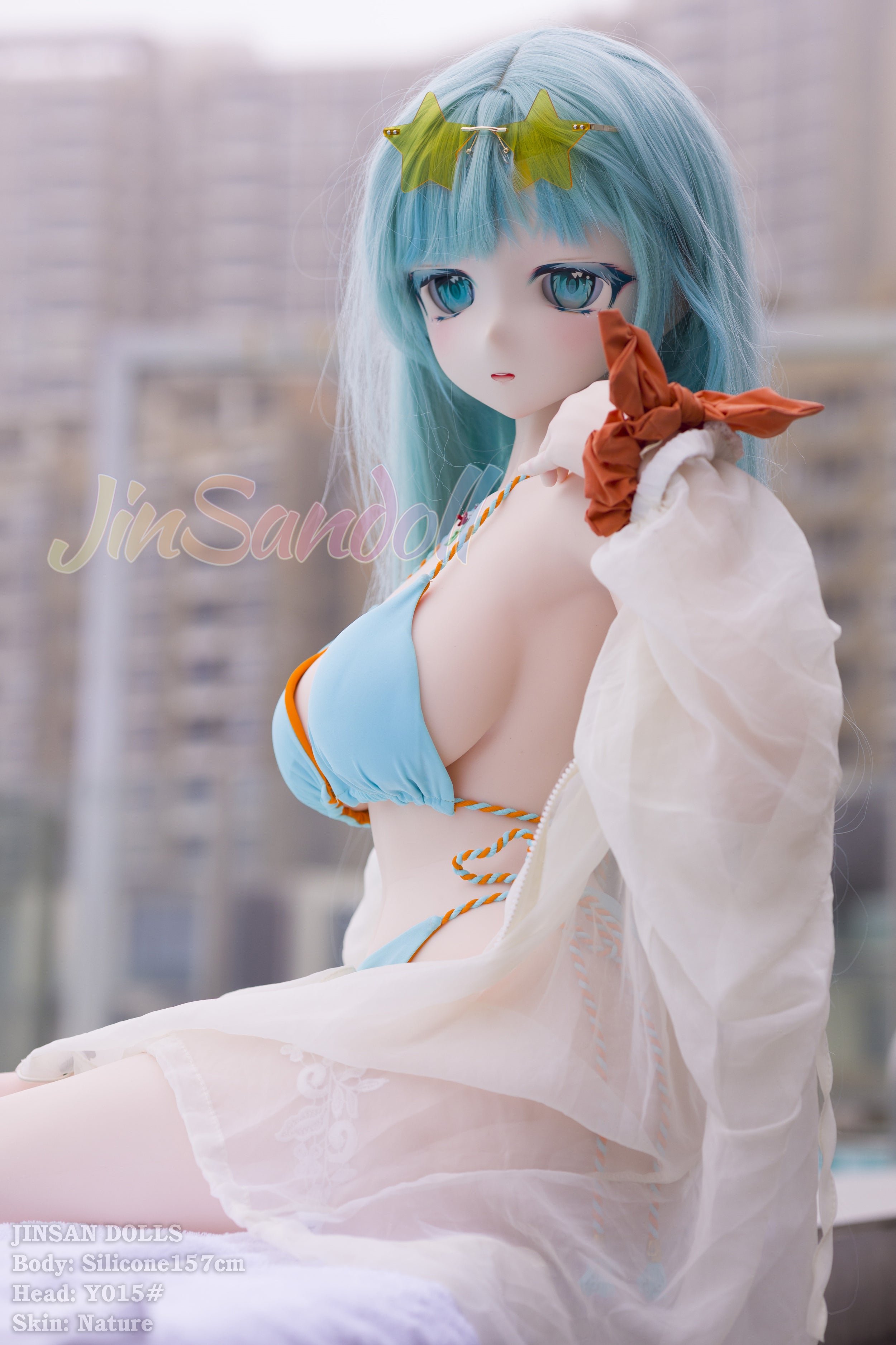 JS Doll- 157cm(5ft1) PVC Head Silicone Anime Sex Doll- Naomi