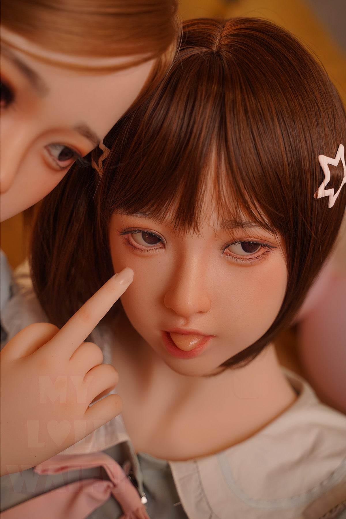 MLW Doll- B Cup Silicone Head Asian Twins Sex Doll- Mia&Haruki