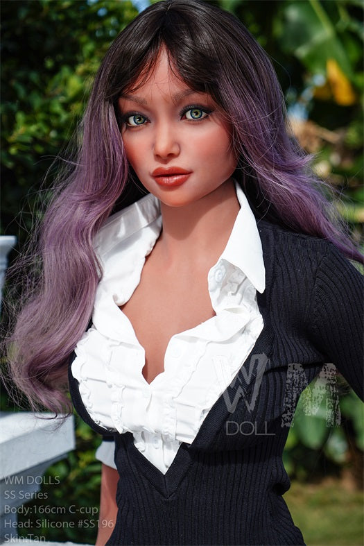 WM Doll | 166cm/5ft5 C-cup ROS Silicone Head S-TPE Body Sex Doll – Auetta