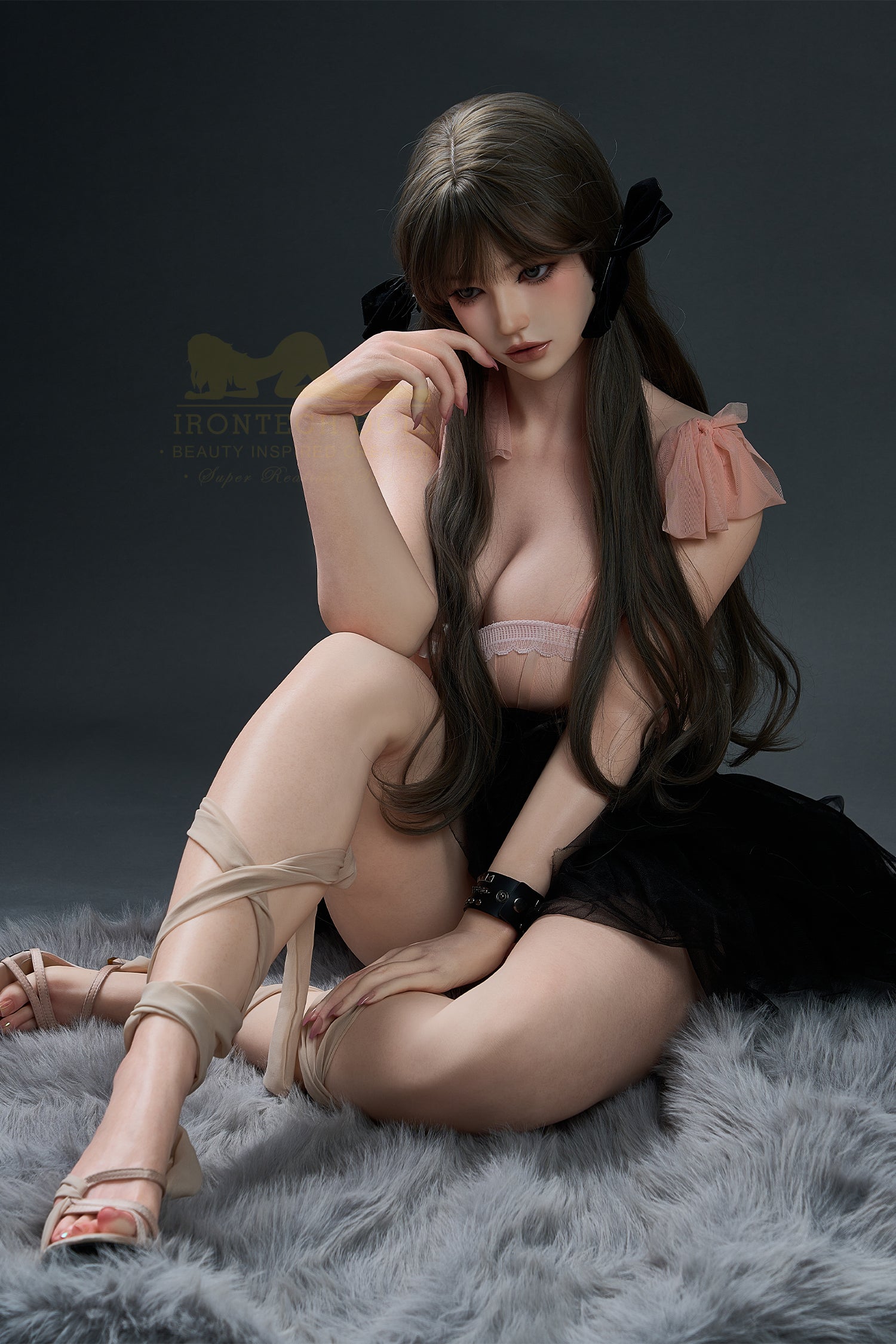 Irontech | 159cm/5ft2 Wonder Dolly Full Silicone ROS Head Sex Doll- Evie