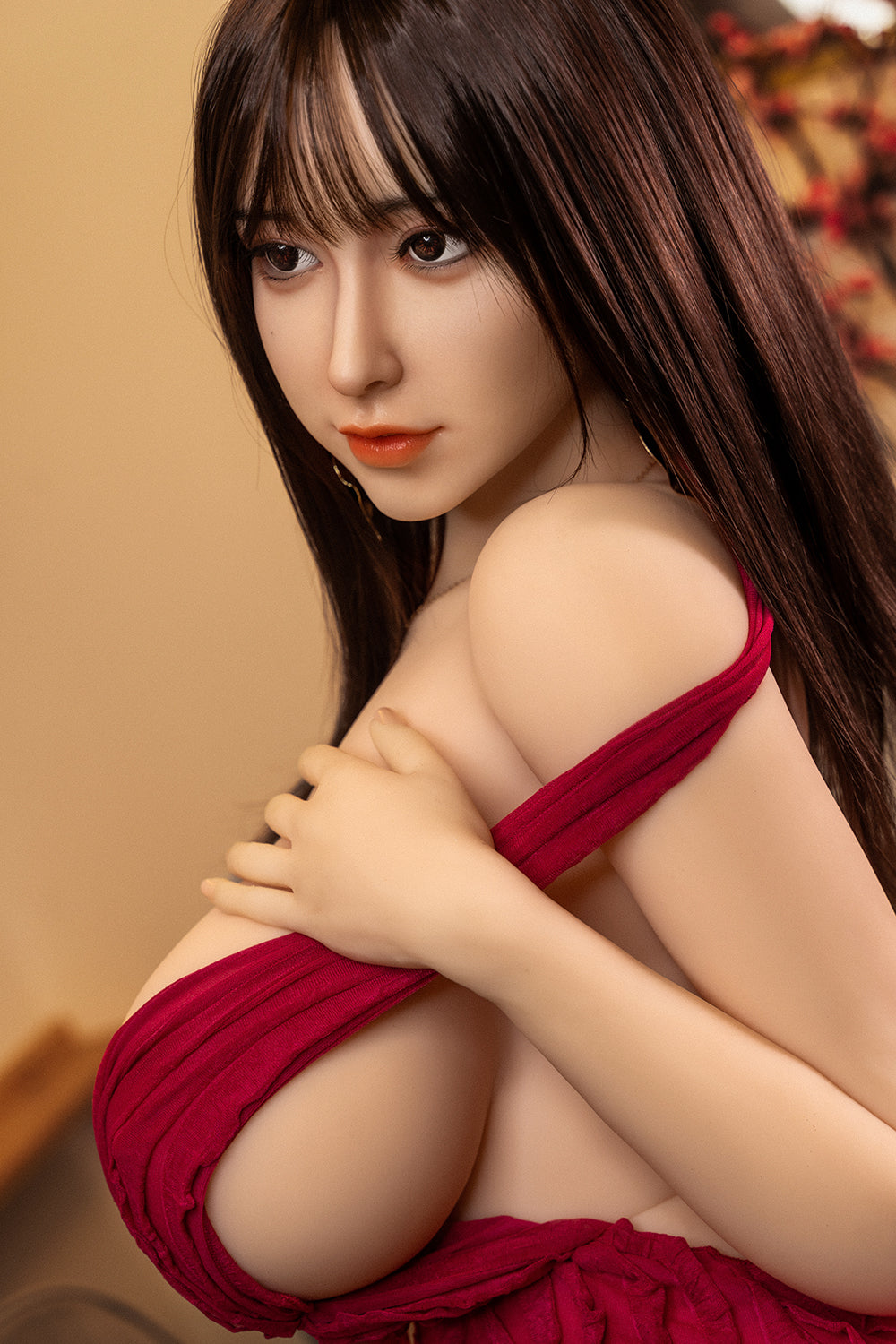 6YE | USA In Stock 163cm/5ft4 J Cup Silicone Head Sex Doll - Suzanne