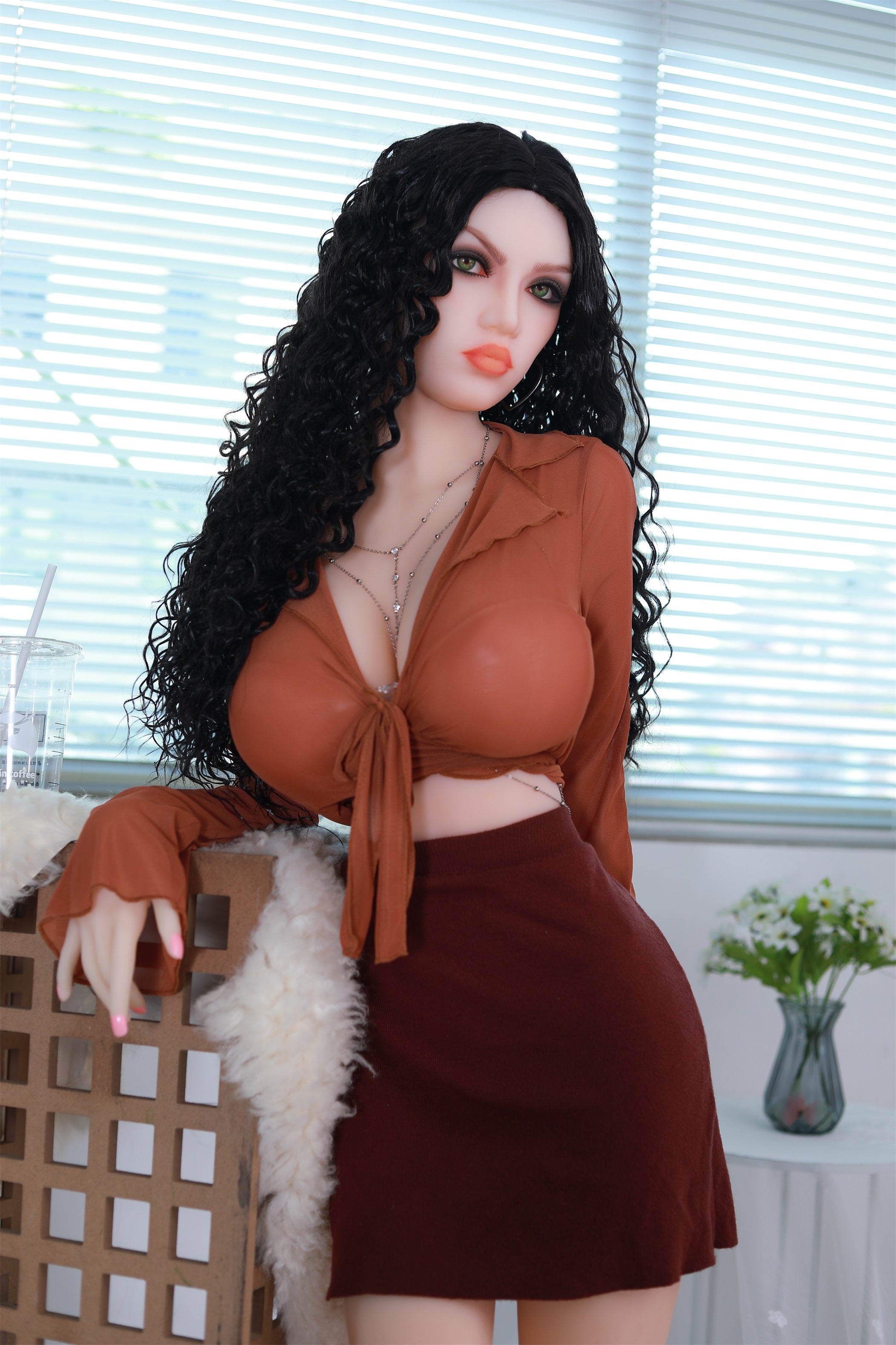 Rifrano Doll | 158cm/5ft2 TPE Big Breast S Body Sex Doll - Bibi