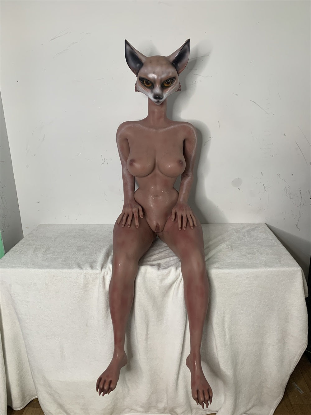 Starry Doll | 153cm/5ft Full Silicone Animal Head Sex Doll - Vesper