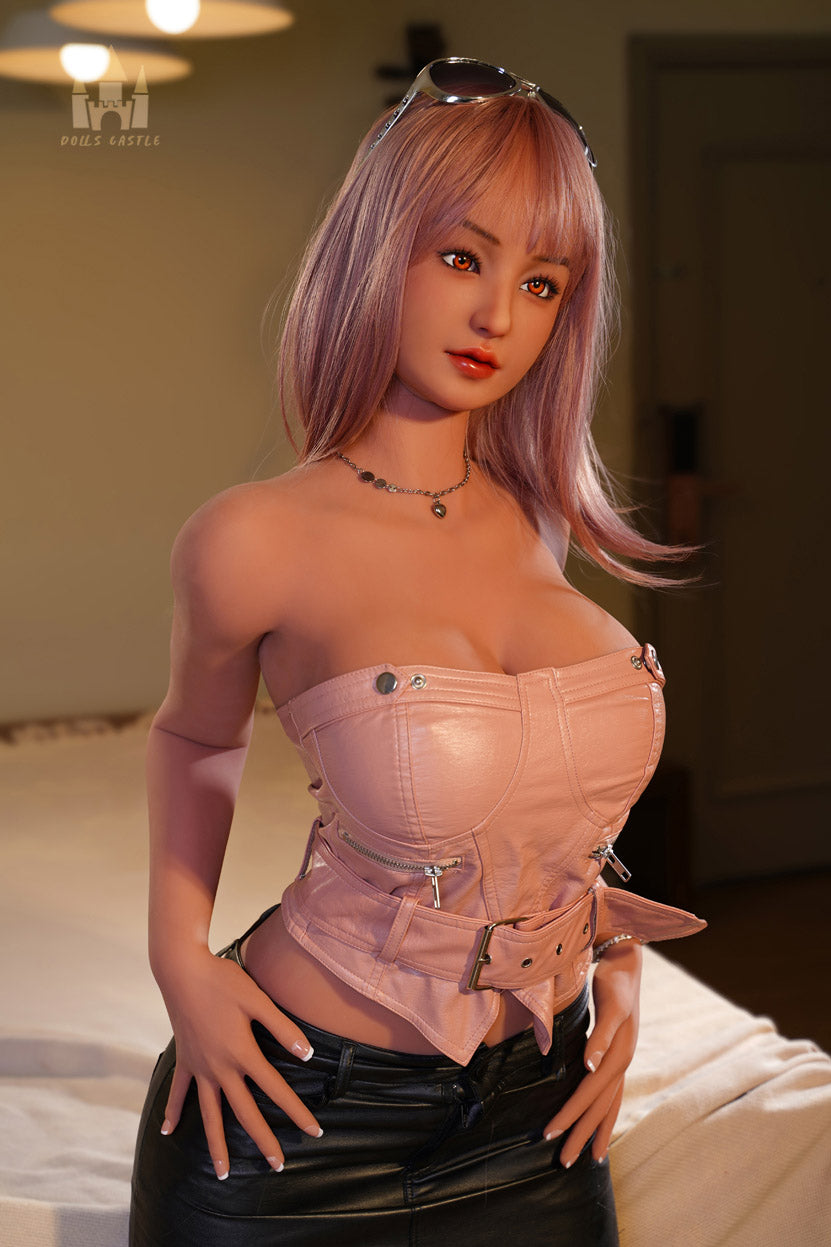 Castle Doll- 163cm(5ft4) F Cup Big Breast Pink Hair Sex Doll- Lubby