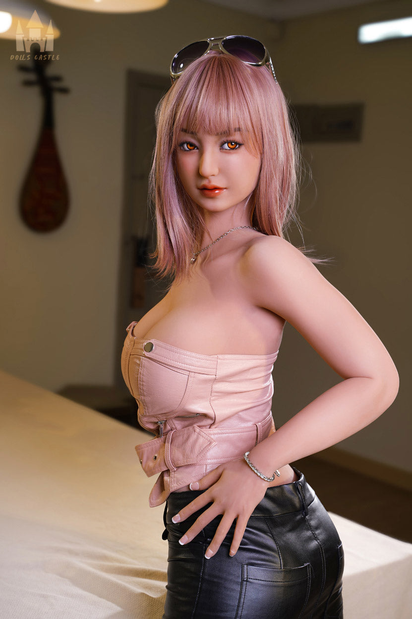 Castle Doll- 163cm(5ft4) F Cup Big Breast Pink Hair Sex Doll- Lubby