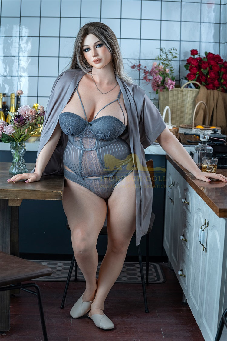 IronTech | 5ft3/162cm Big Breast Full Silicone BBW Sex Doll - S13 Celine