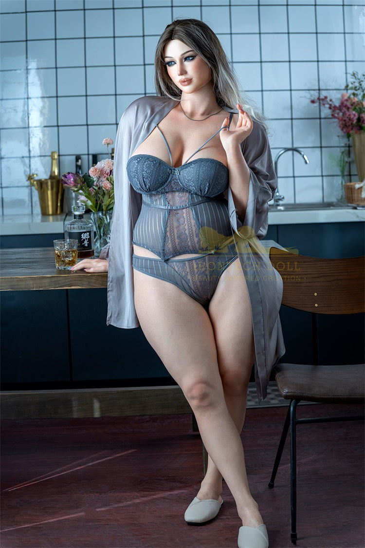 IronTech | 5ft3/162cm Big Breast Full Silicone BBW Sex Doll - S13 Celine