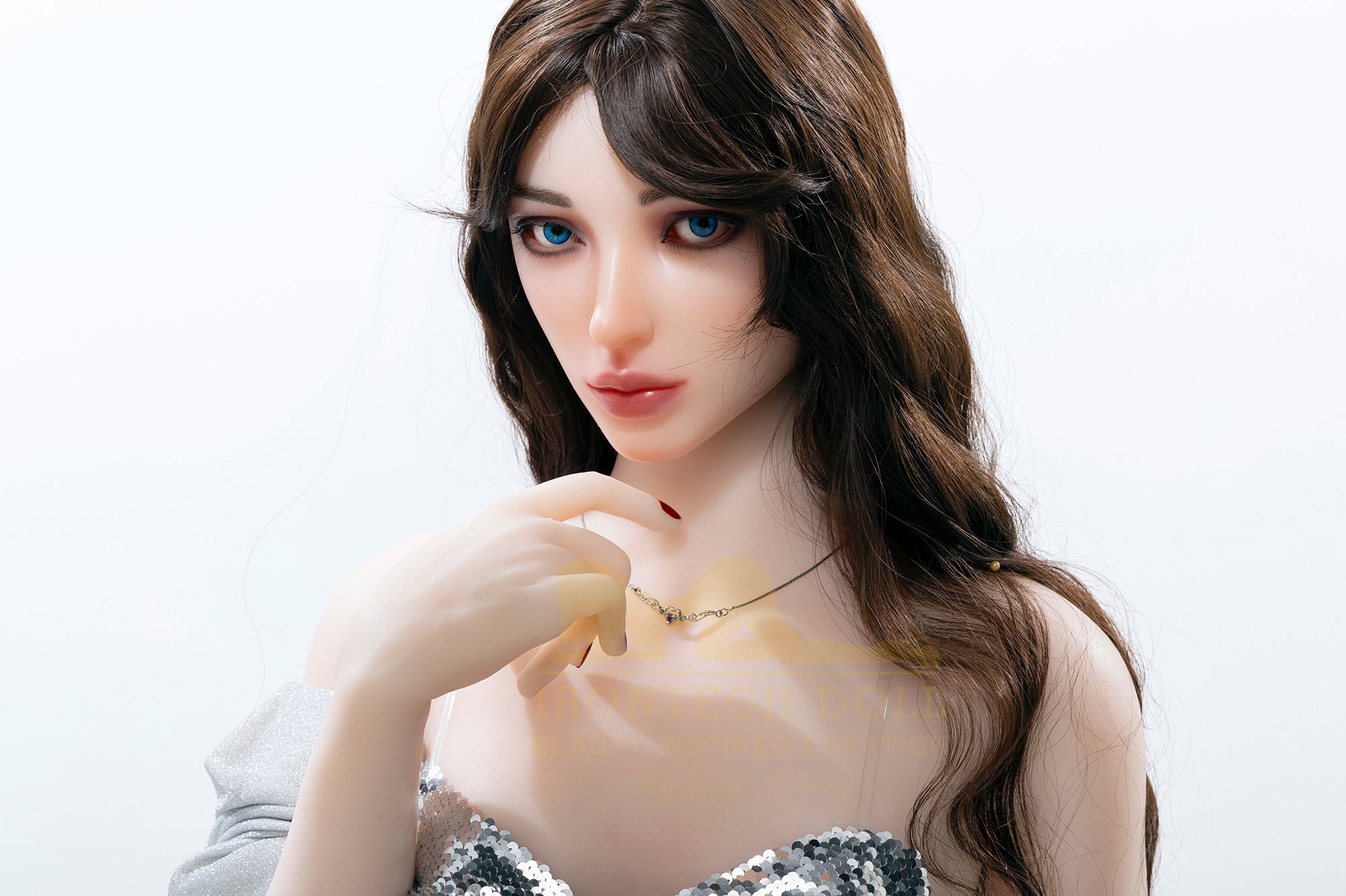 Irontech Doll- 162cm(5ft3) Medium Breast Realistic Lifelike White Skin Sex Doll- Candy