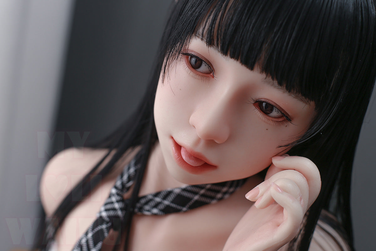 MLW | 150cm/4ft11 B Cup Full Silicone ROS Head Movable Jaw Sex Doll - Nanami