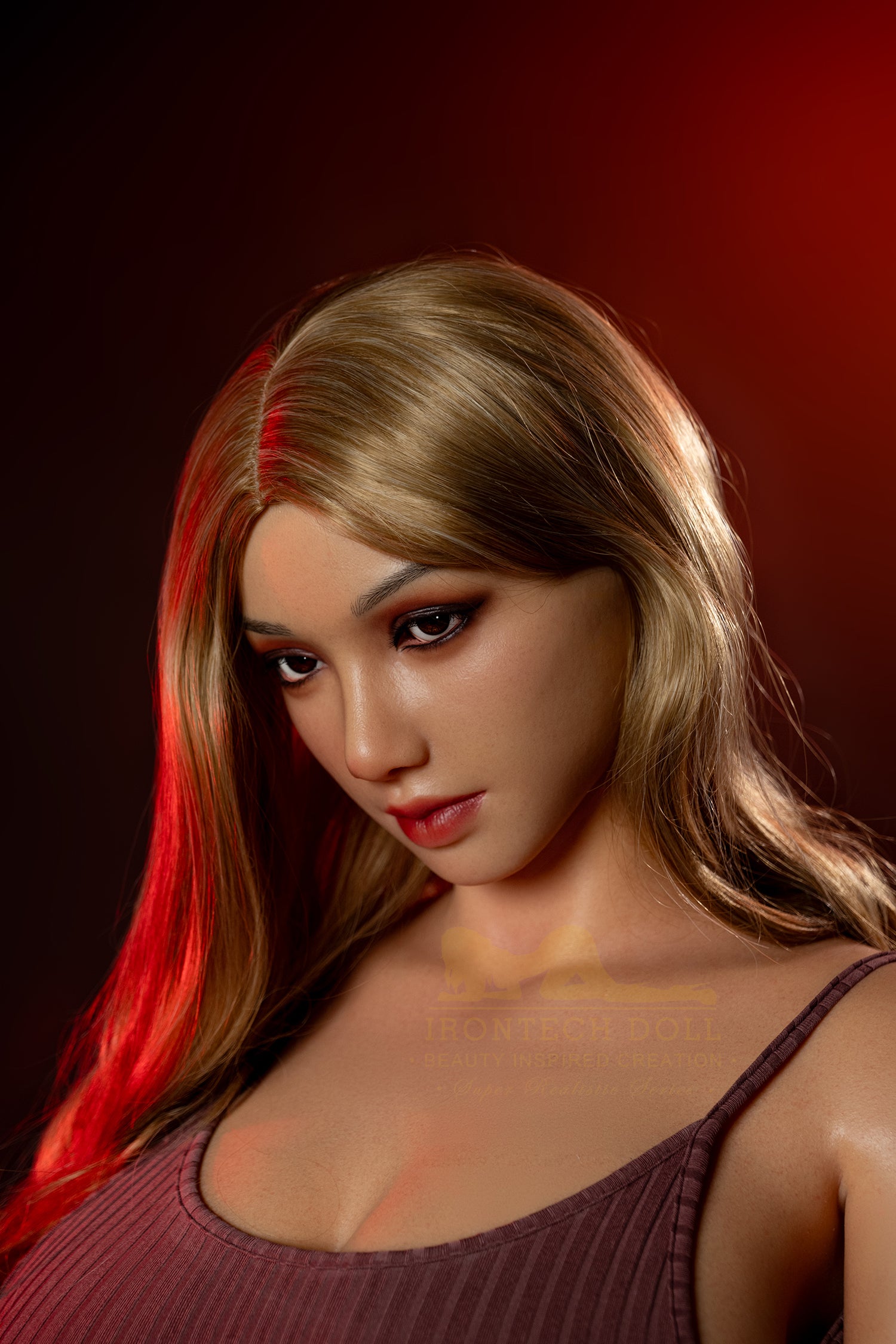 Irontech Doll- 160cm(5ft3) Full Silicone Bronze Skin Sex Doll- Jennie