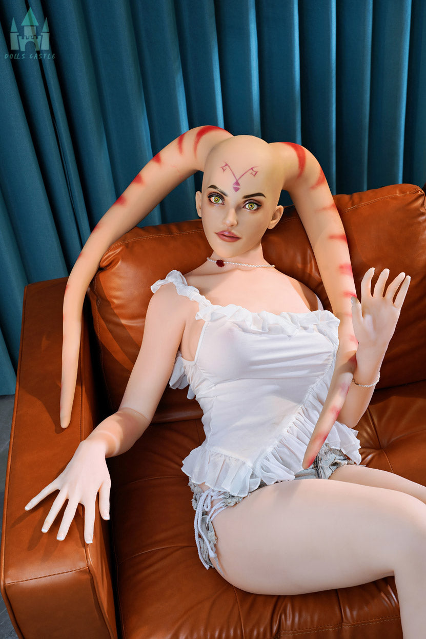 Dolls Castle |  165cm/5ft5 F-cup Silicone Head Sex Doll- Elisabeth