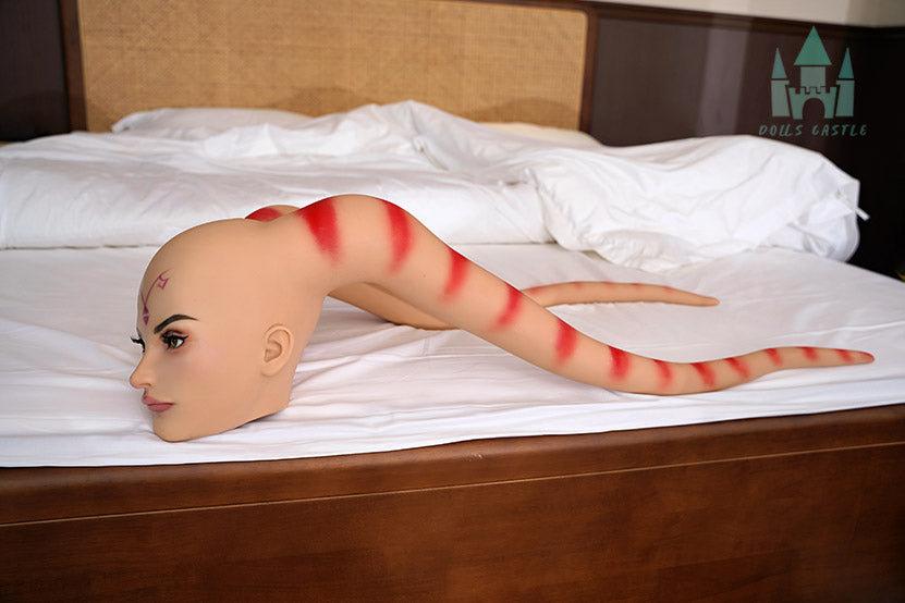 Dolls Castle |  165cm/5ft5 F-cup Silicone Head Sex Doll- Elisabeth