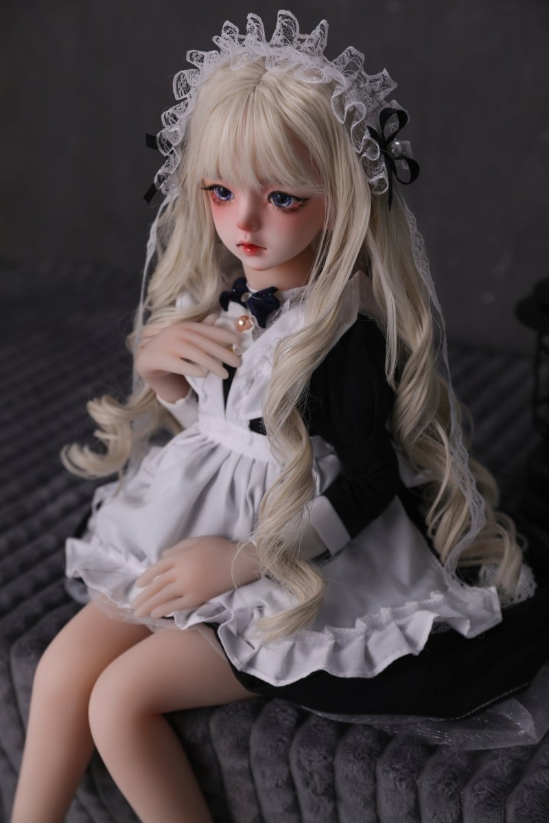 50cm/19.6in Flat Breast Anime Comics ACG Sex Doll - Grey Hair - SuperLoveDoll