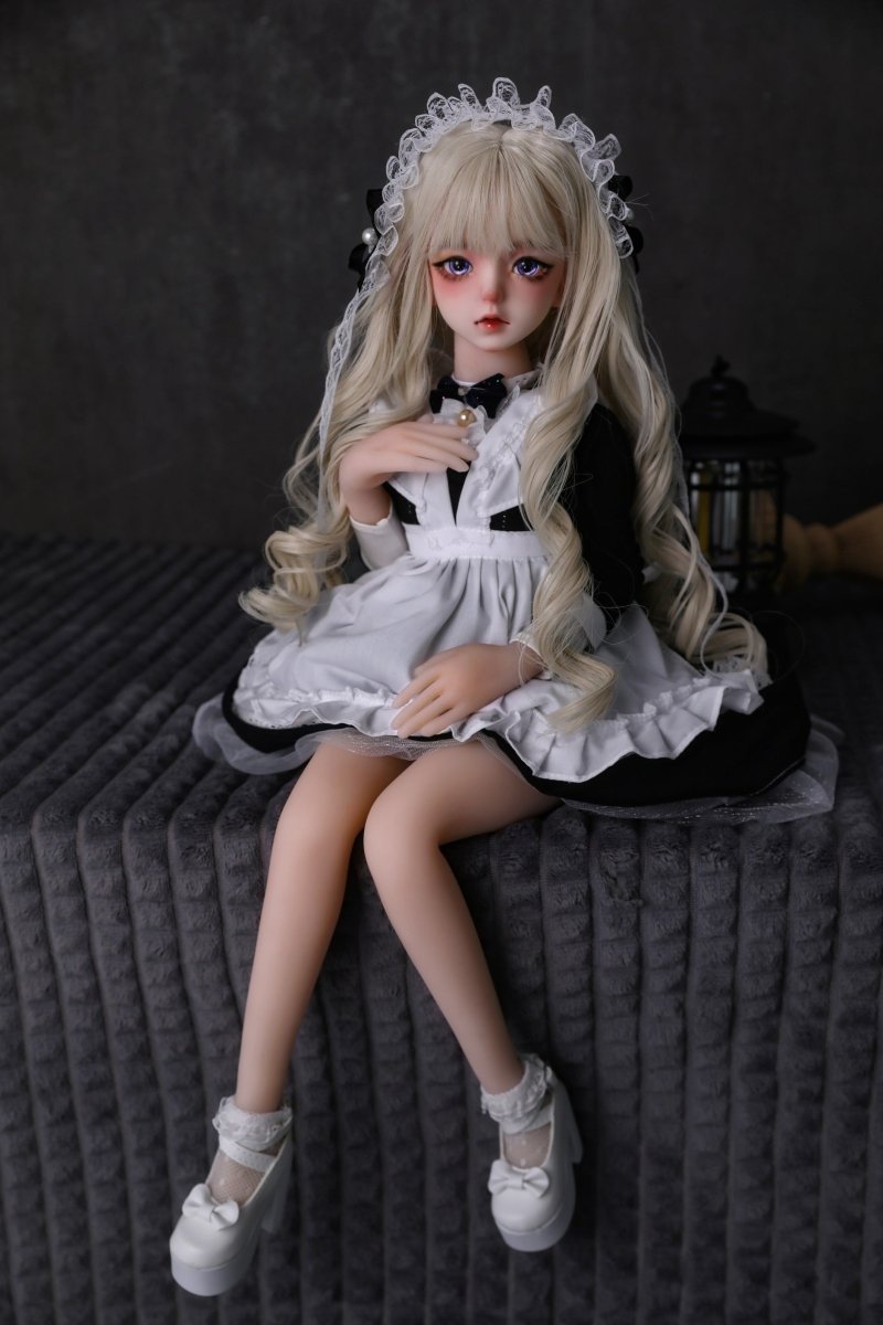 50cm/19.6in Flat Breast Anime Comics ACG Sex Doll - Grey Hair - SuperLoveDoll