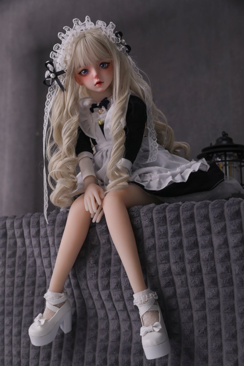 50cm/19.6in Flat Breast Anime Comics ACG Sex Doll - Grey Hair - SuperLoveDoll