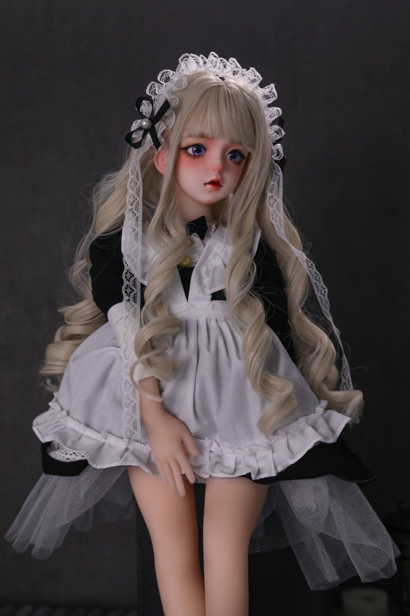 50cm/19.6in Flat Breast Anime Comics ACG Sex Doll - Grey Hair - SuperLoveDoll