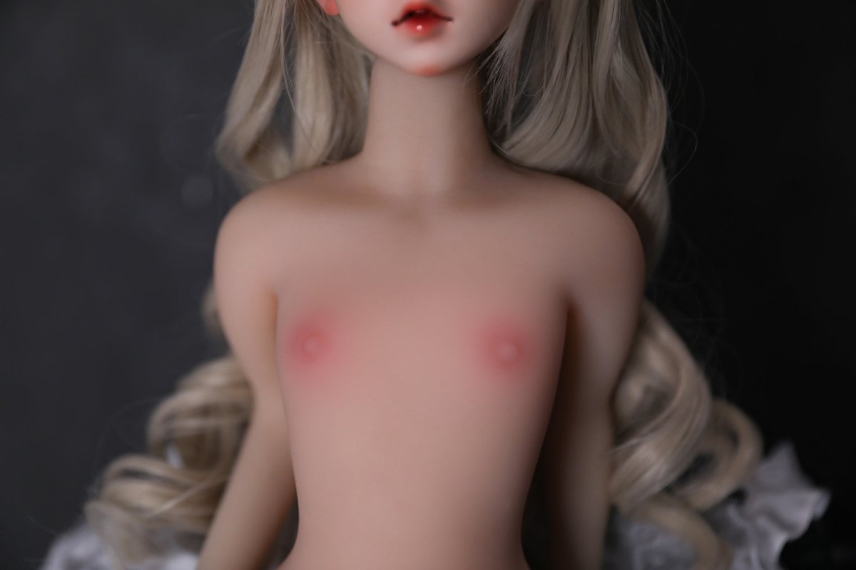 50cm/19.6in Flat Breast Anime Comics ACG Sex Doll - Grey Hair - SuperLoveDoll