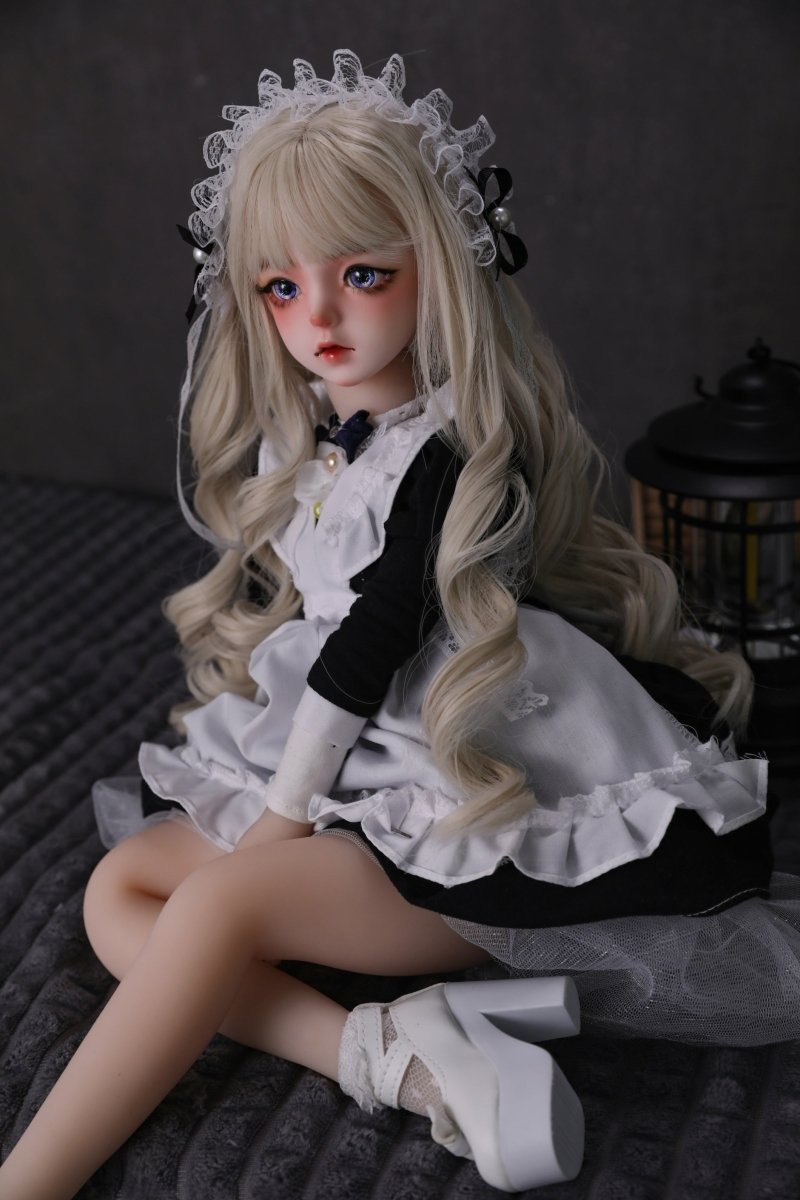 50cm/19.6in Flat Breast Anime Comics ACG Sex Doll - Grey Hair - SuperLoveDoll