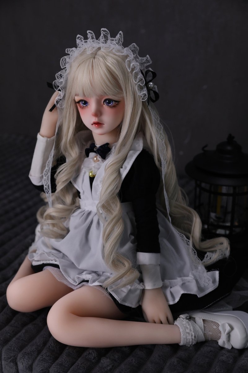 50cm/19.6in Flat Breast Anime Comics ACG Sex Doll - Grey Hair - SuperLoveDoll