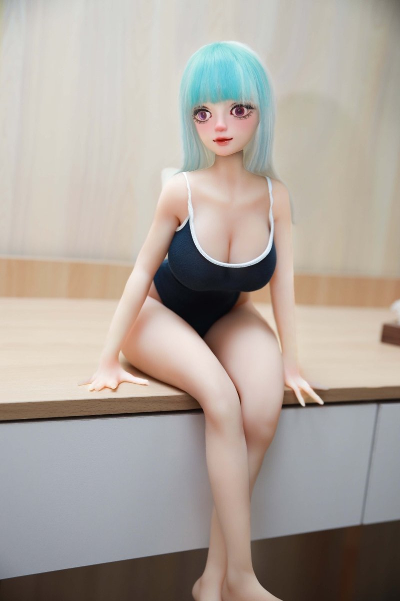 75cm/29.5in Big Breast Anime ACG Sex Doll - Pink Hair - SuperLoveDoll