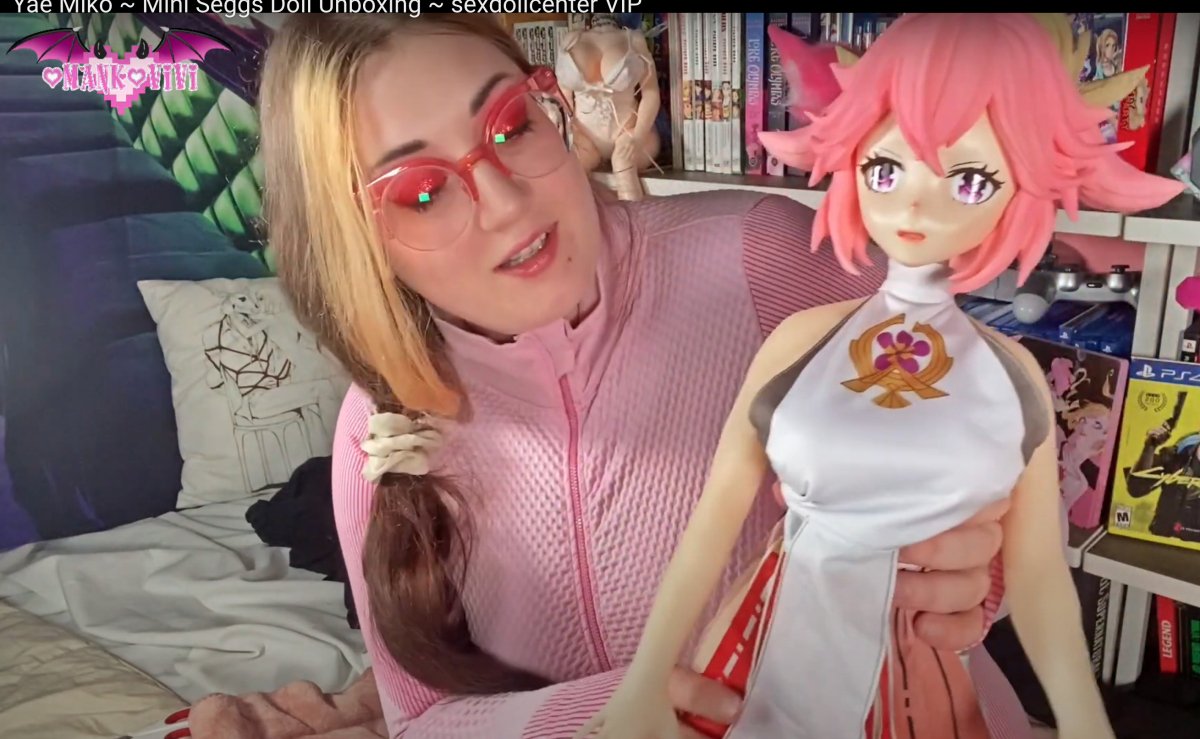 75cm/29.5in Big Breast Anime ACG Sex Doll - Pink Hair - SuperLoveDoll