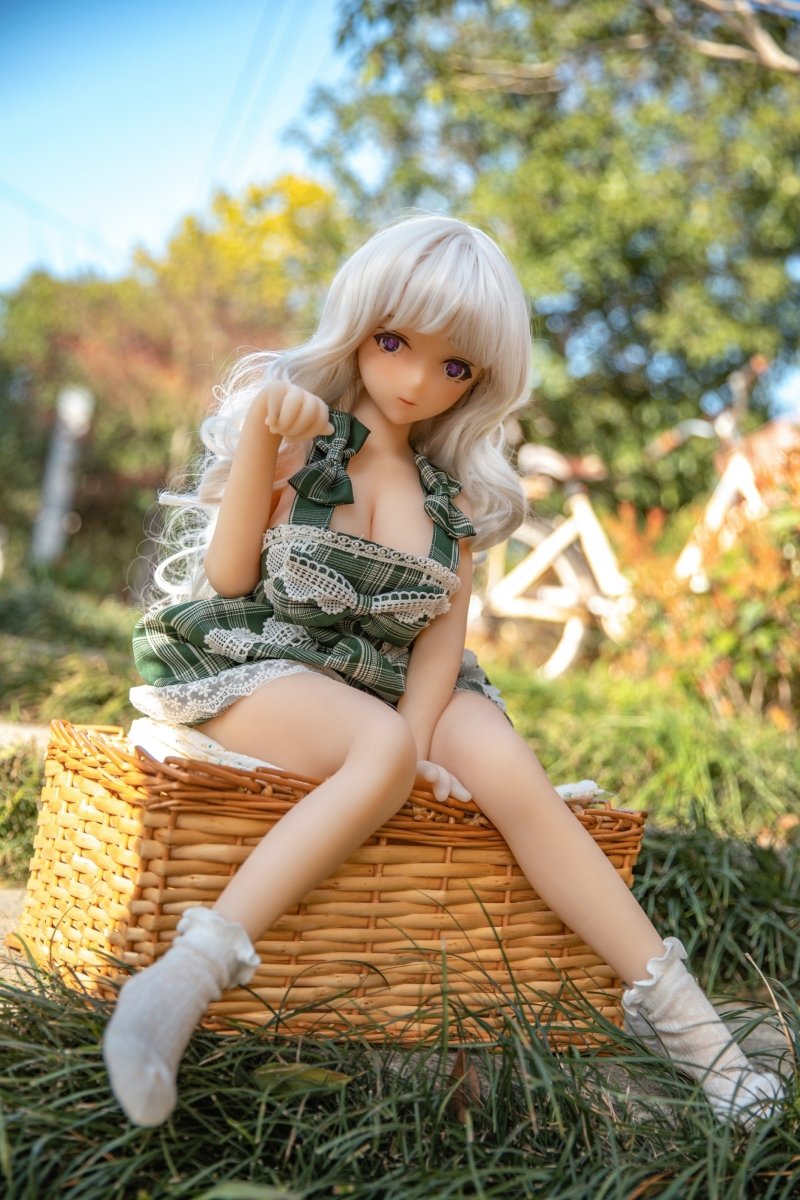 88cm/34.6in Big Breast Anime ACG Sex Doll - Green - SuperLoveDoll