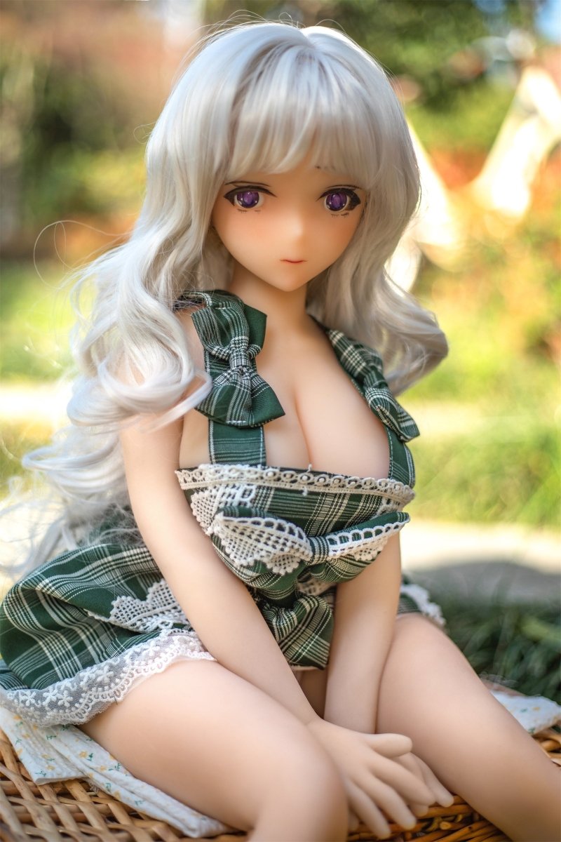 88cm/34.6in Big Breast Anime ACG Sex Doll - Green - SuperLoveDoll