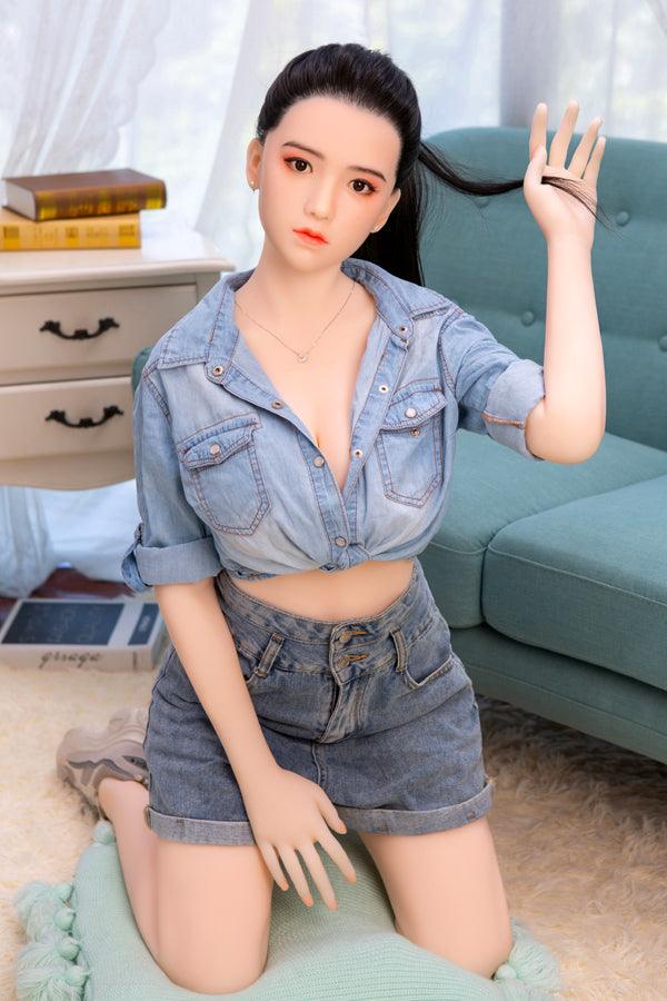 Dimu Doll | 158cm Big Boobs Busty Life-size Silicone Head Sex Doll - Gladys - SuperLoveDoll